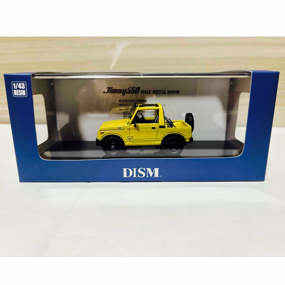 DISM 1/43 SJ30-FK スズキ ジムニー ハーフメタルドア イエロー