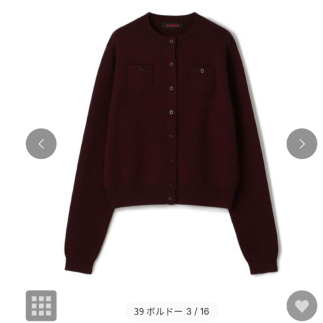 TOMORROWLAND - タグ付き 新品未使用品 CABaN コットンカシミヤ クルー