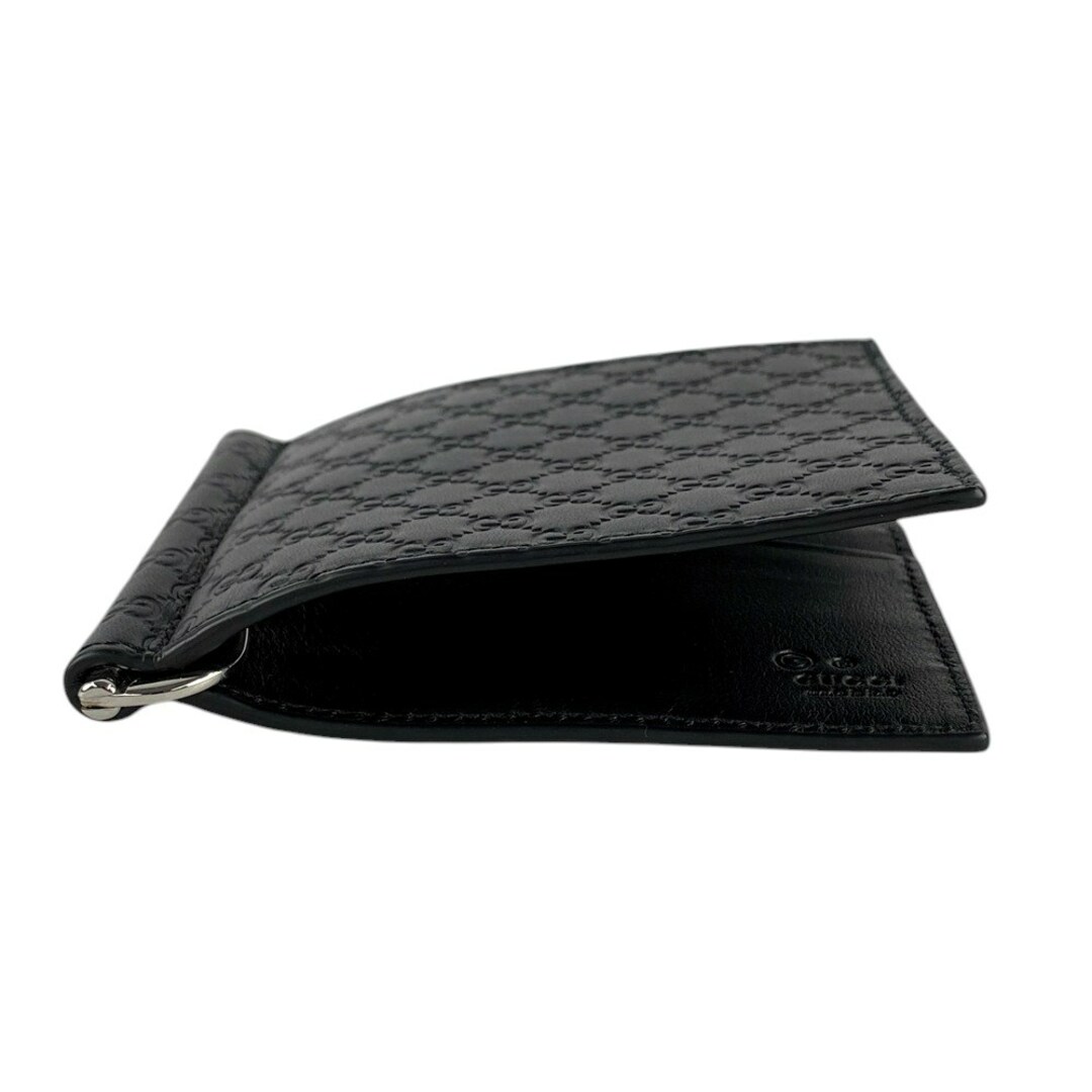 GUCCI - □新同□ グッチ マイクログッチシマ マネークリップ 財布 二