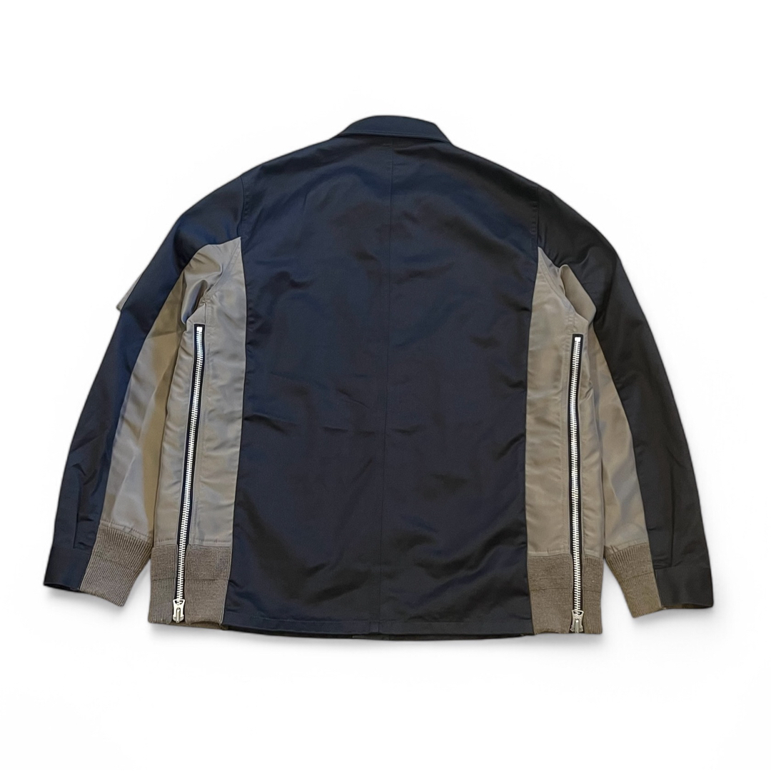 sacai - SACAI Cotton Chino x Nylon Twill Blousonの通販 by BUNECT
