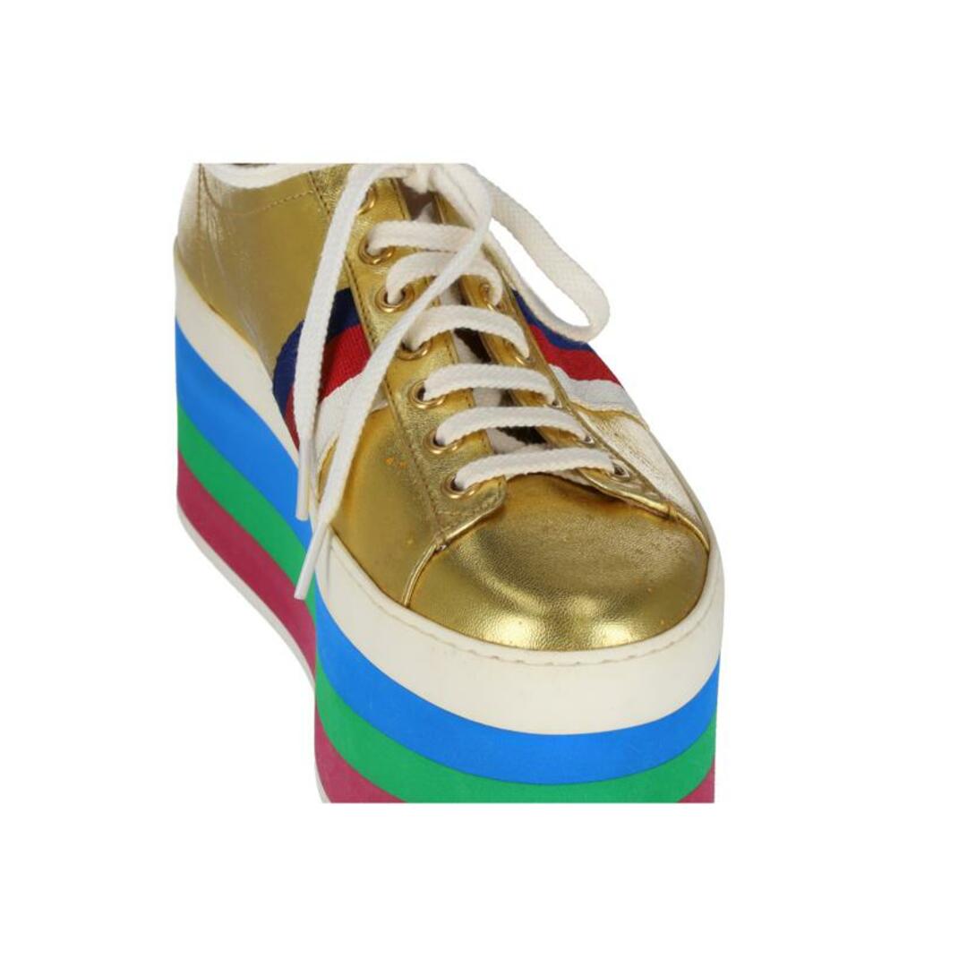 GUCCI グッチ/ウェブラインスニーカー/474538 /サイズ:38/Bランク/91