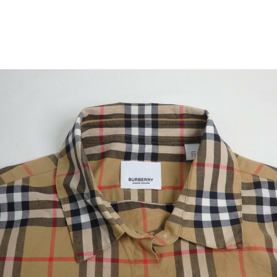 BURBERRY - BURBERRY バーバリー/ノバチェック長袖シャツ/綿100％/170