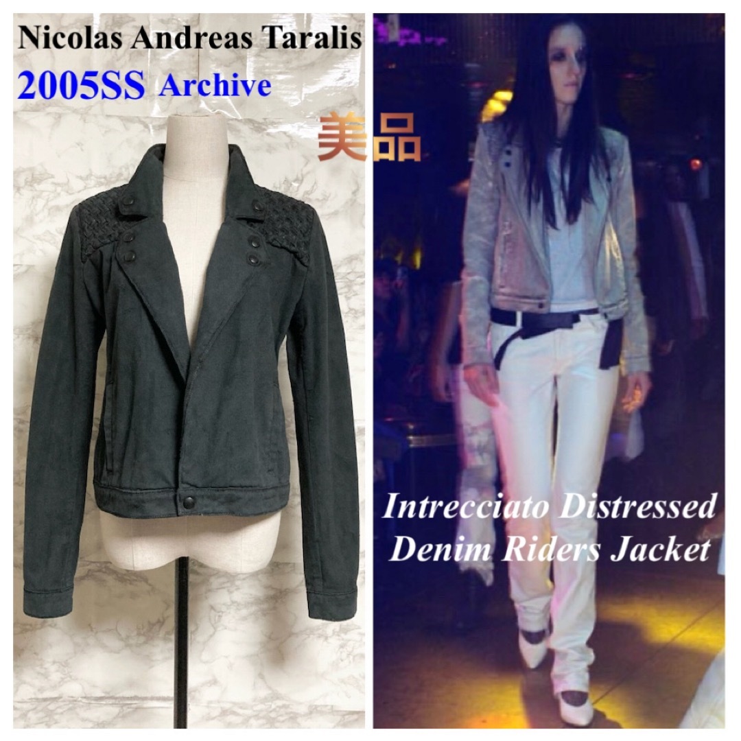 NICOLAS ANDREAS TARALIS - 【美品 05SS 希少】ニコラアンドレア