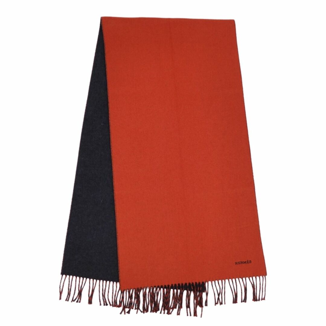 HERMES - 極美品 エルメス HERMES マフラー ストール カシミヤ100
