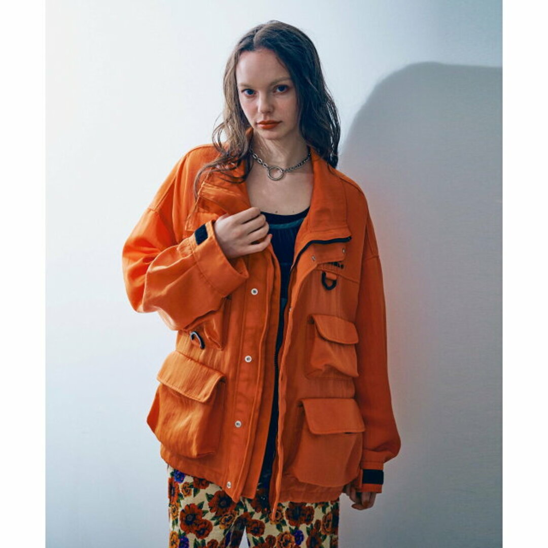 RNA - 【オレンジ】J2136 メニポケアウトドアジャケットの通販 by RNA