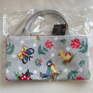 FEILER - フェイラー ベッドサイドバスケット ハイジドット シルバー