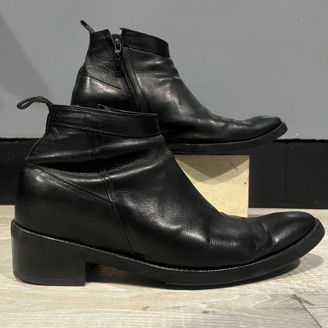 ガラアーベントヒールブーツM 黒