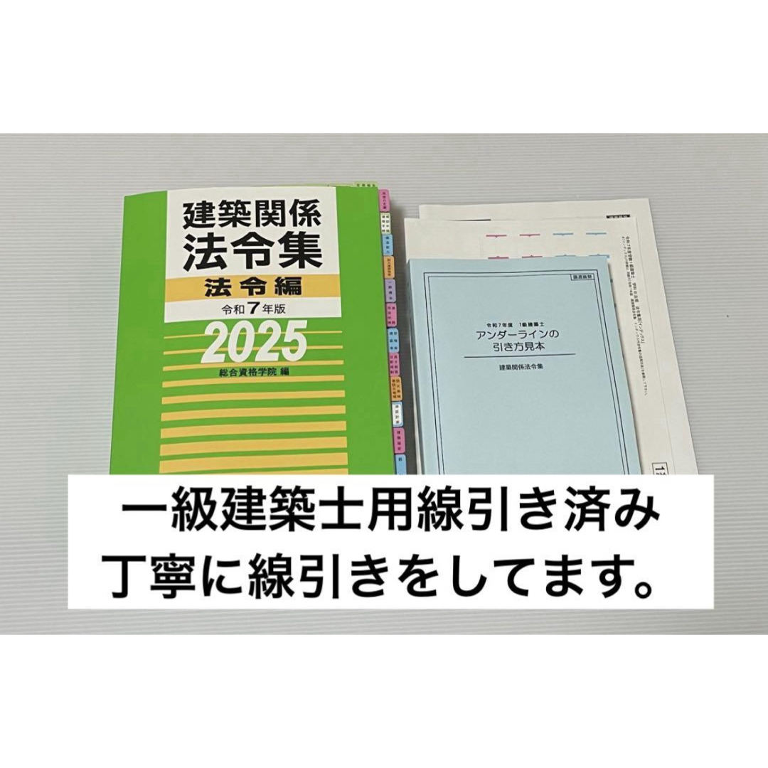 総合資格 2025年度版一級建築士セット 1年分の授業冊子付き