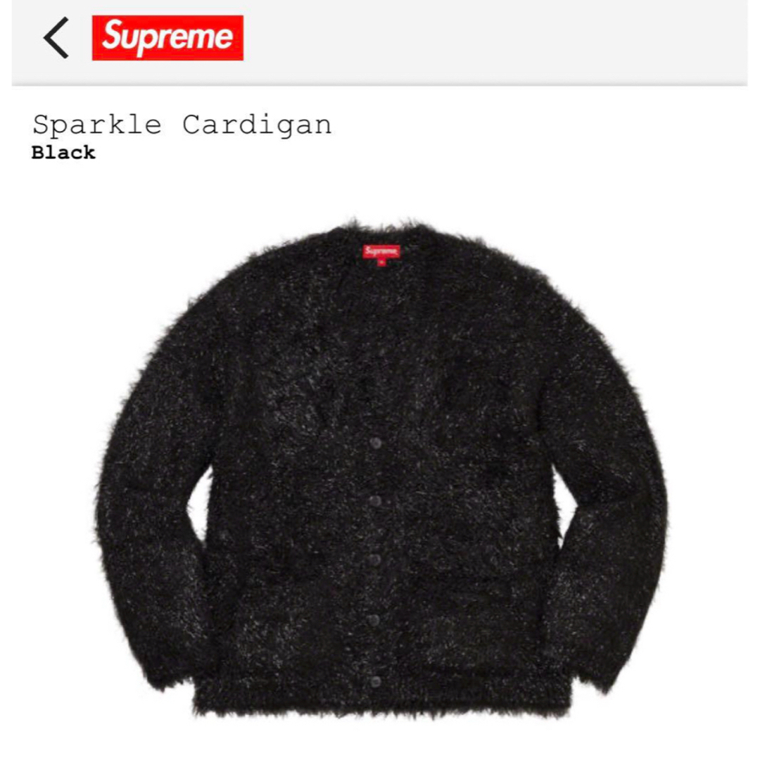Supreme - 野村訓市着 Supreme Sparkle Cardigan Black Mの通販 by P's