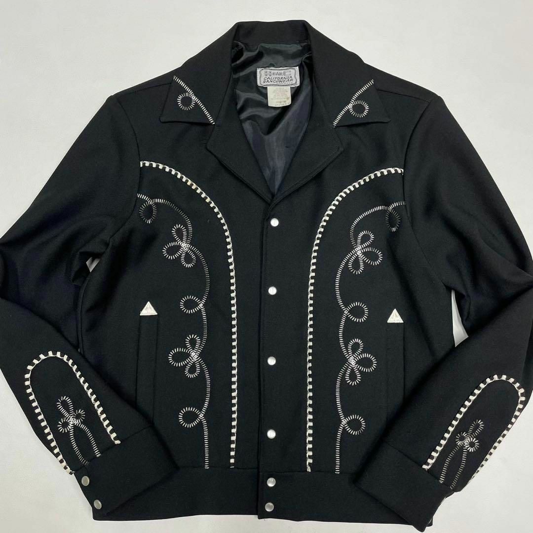 激レア USA製 極美品 60〜70s HbarC ウエスタンジャケットの通販 by