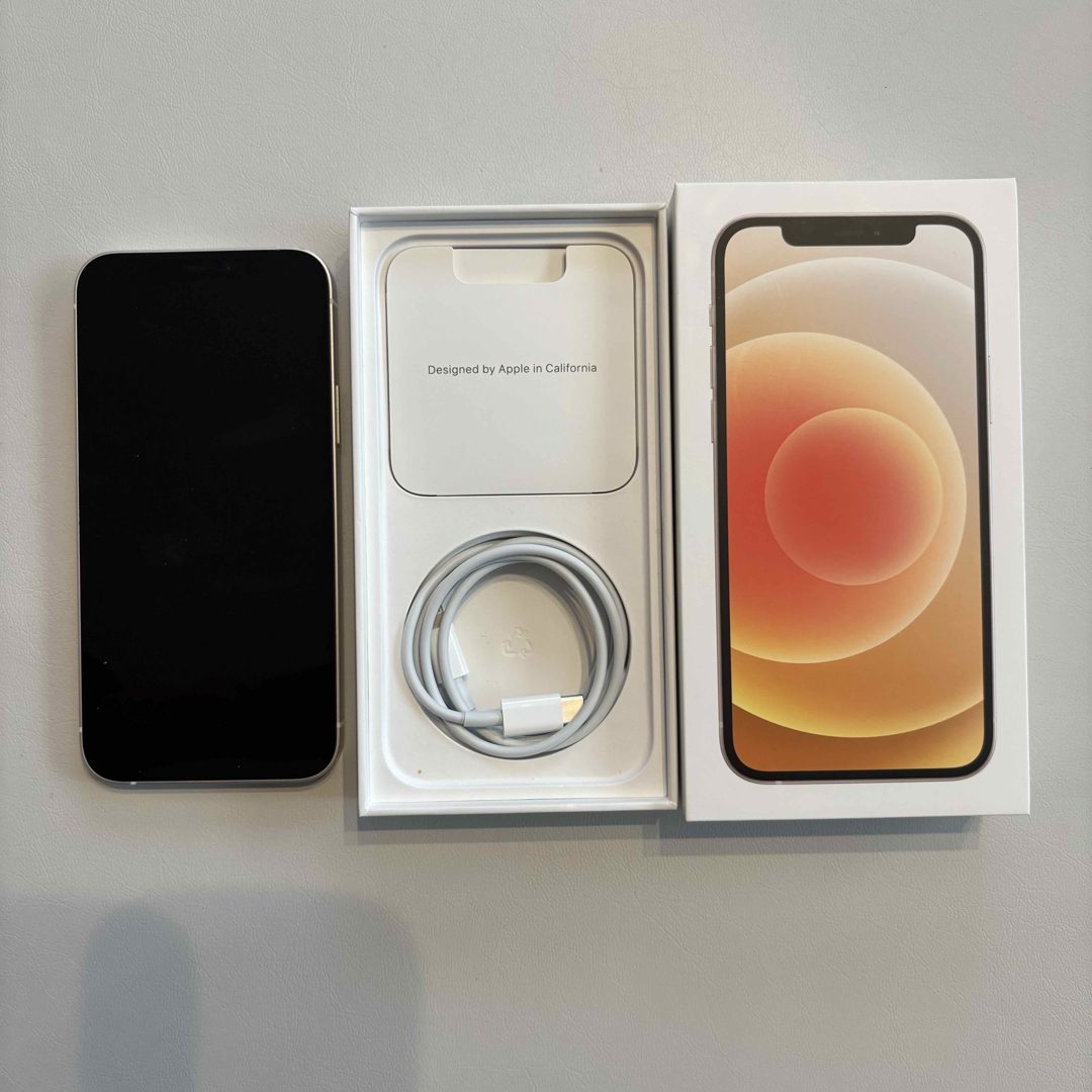 iPhone - iPhone12 ホワイト 箱あり 128GBの通販 by りゅー's shop