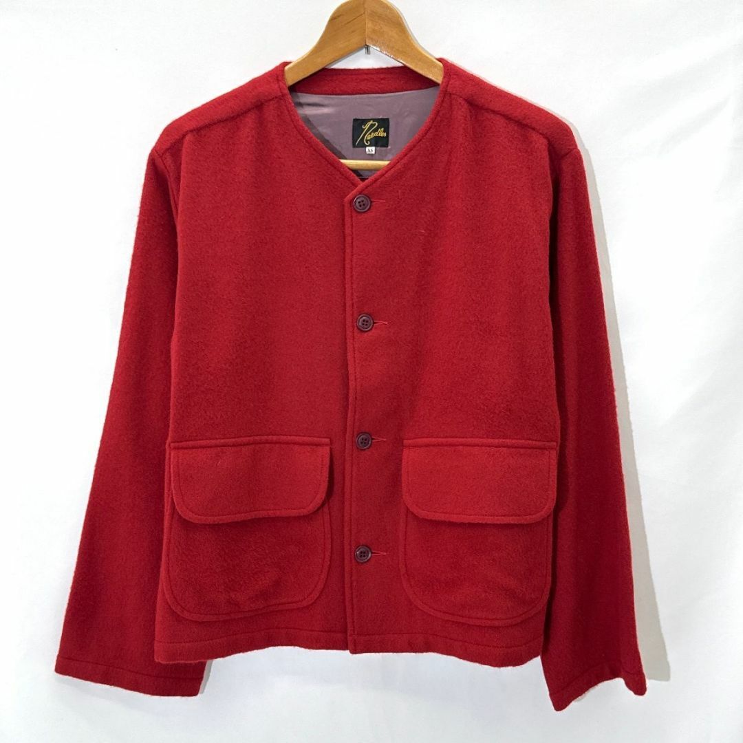 Needles V NECK JACKET ノーカラージャケット