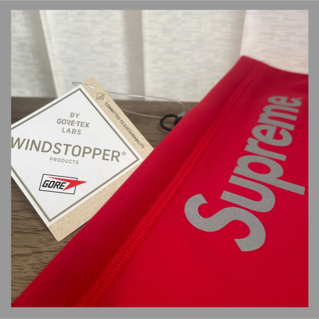 Supreme - \通勤通学にも/ ネックウォーマー シュプリーム 値札タグ付