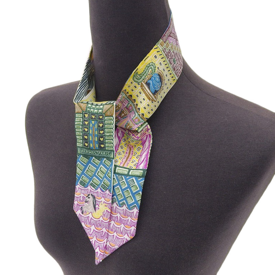HERMES - エルメス HERMES ツイリー スカーフ シルク マルチカラー