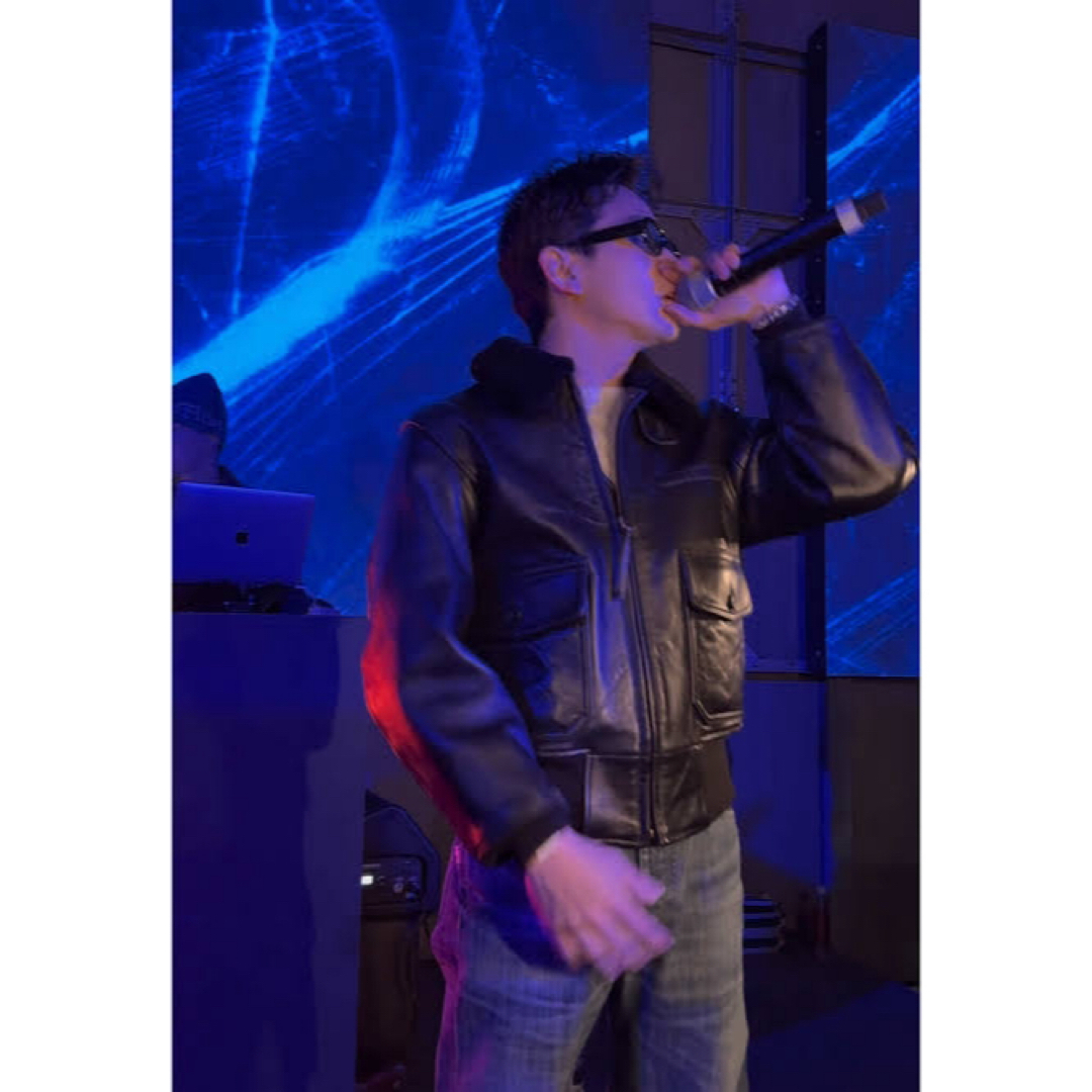 sullen購入 vintage leather jacket 3house