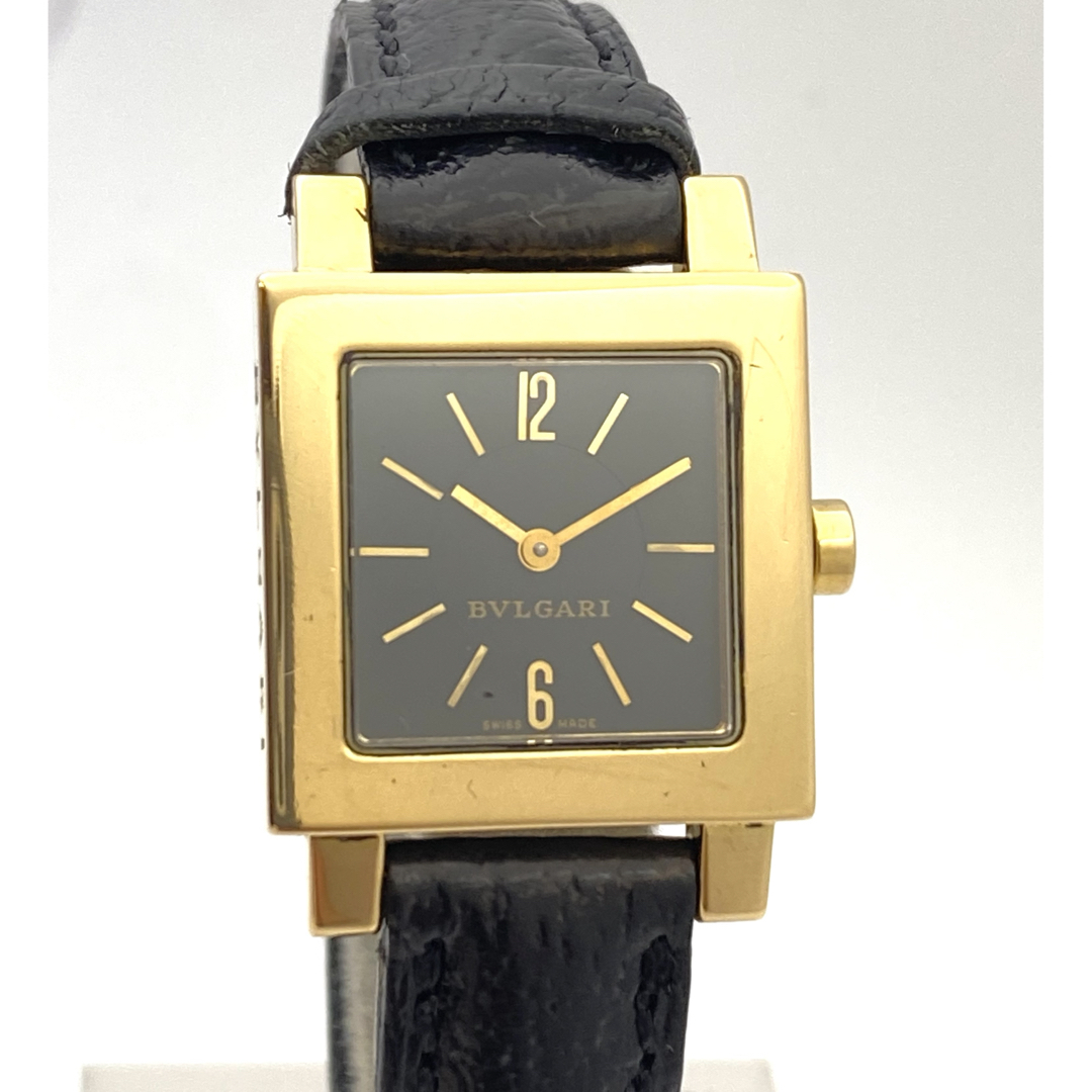 BVLGARI - 逸品 ブルガリ K18 SQ22GL ゴールド 金無垢 クアドラード