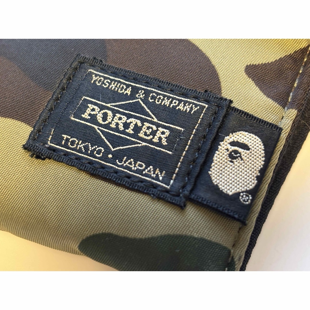 PORTER - PORTER/エイプ/限定/BAPE/コラボ/財布/迷彩/吉田カバン/別注