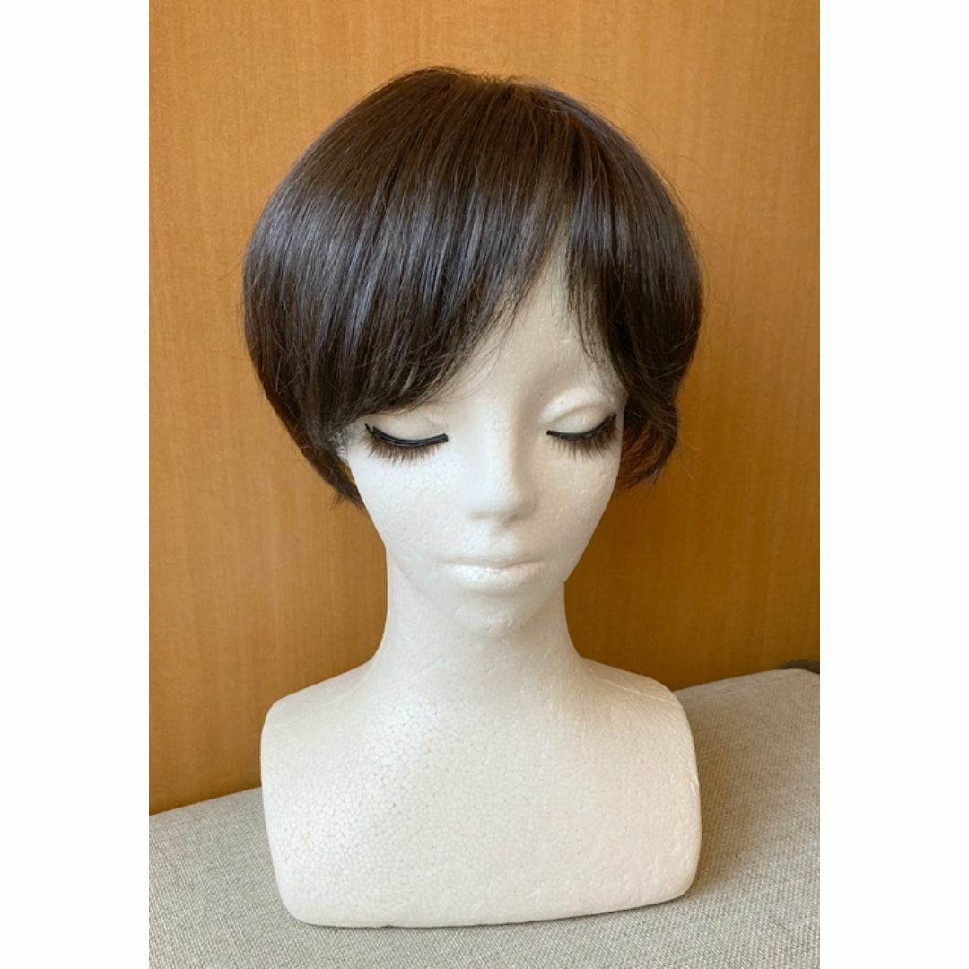 FONTAINE - FONTAINEフォンテーヌ 長めのフロント人毛MIX 四分ウィッグ