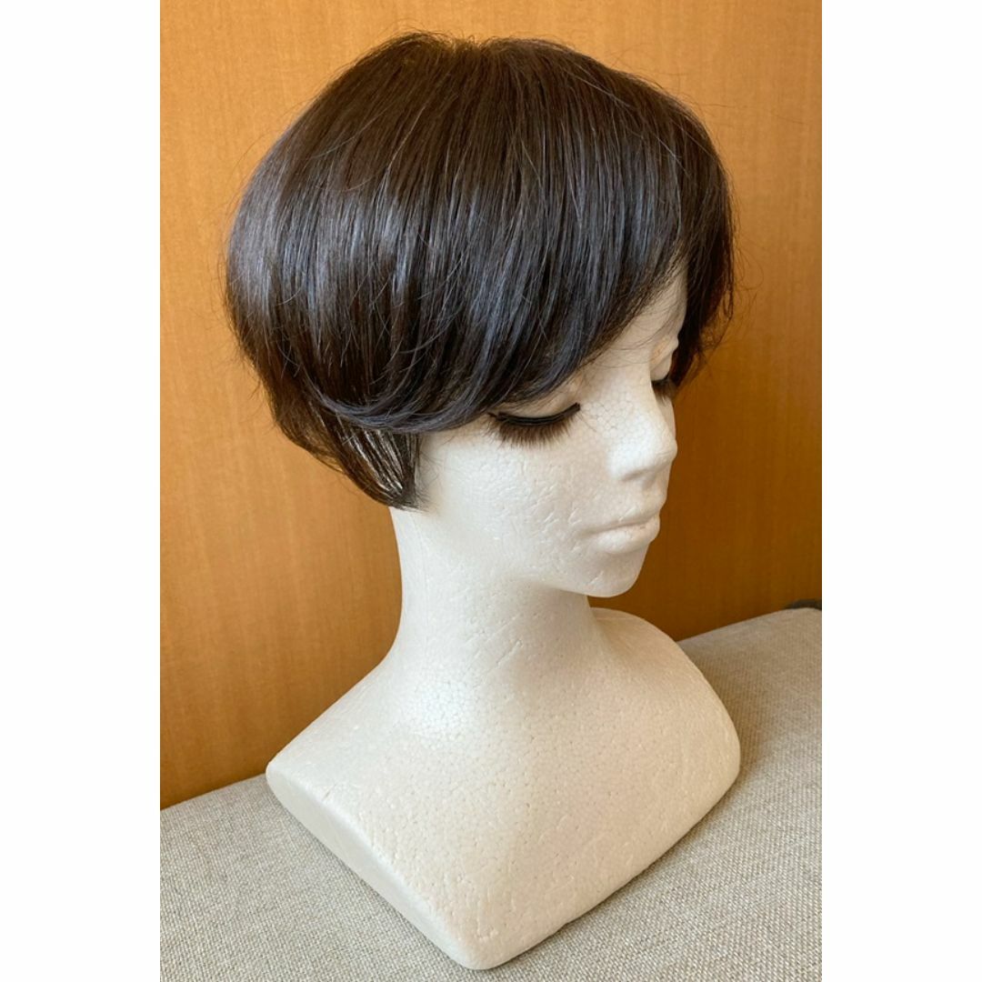 FONTAINE - FONTAINEフォンテーヌ 長めのフロント人毛MIX 四分ウィッグ