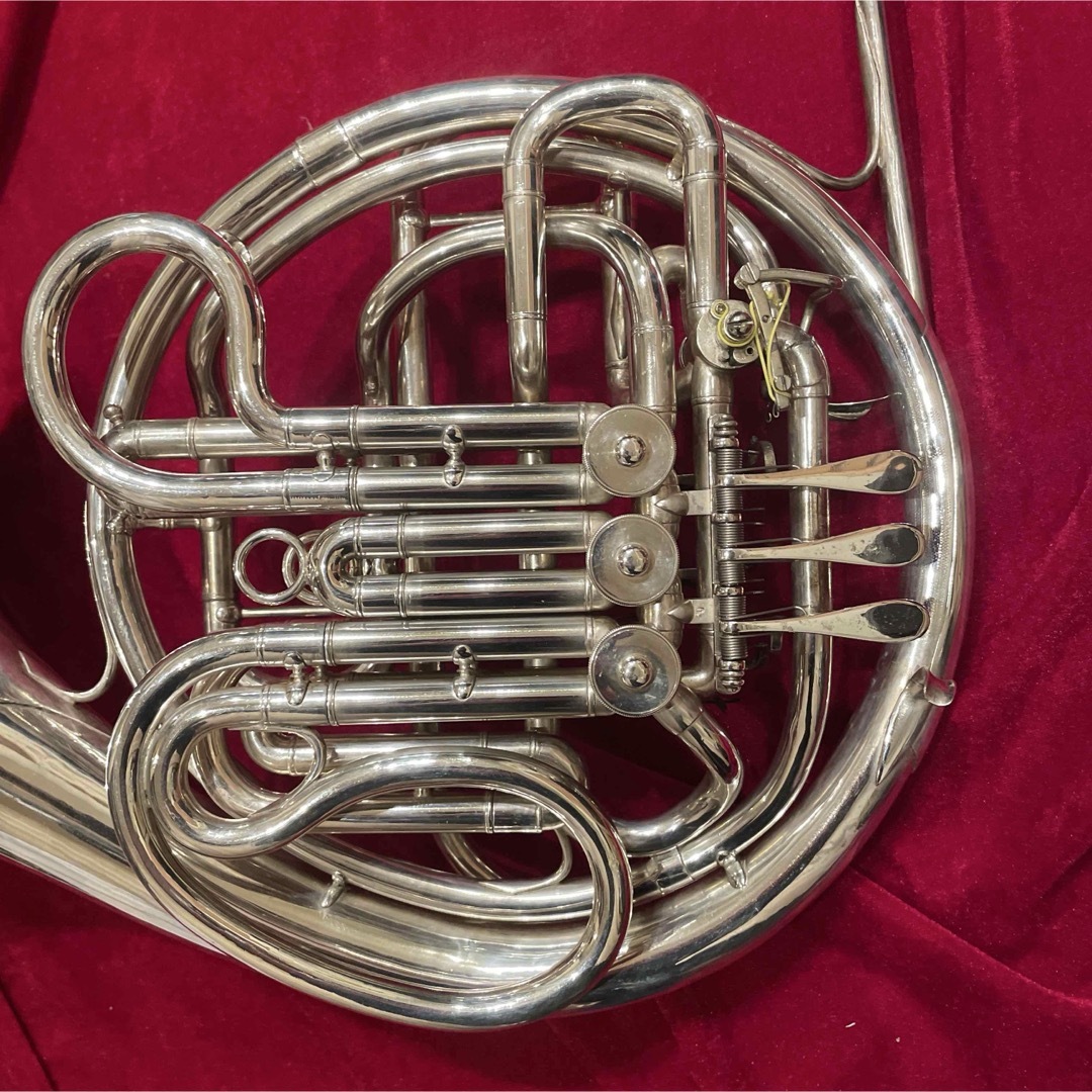 洗浄・音律調整済)オールドクルスペ プレホーナー フルダブルホルンの