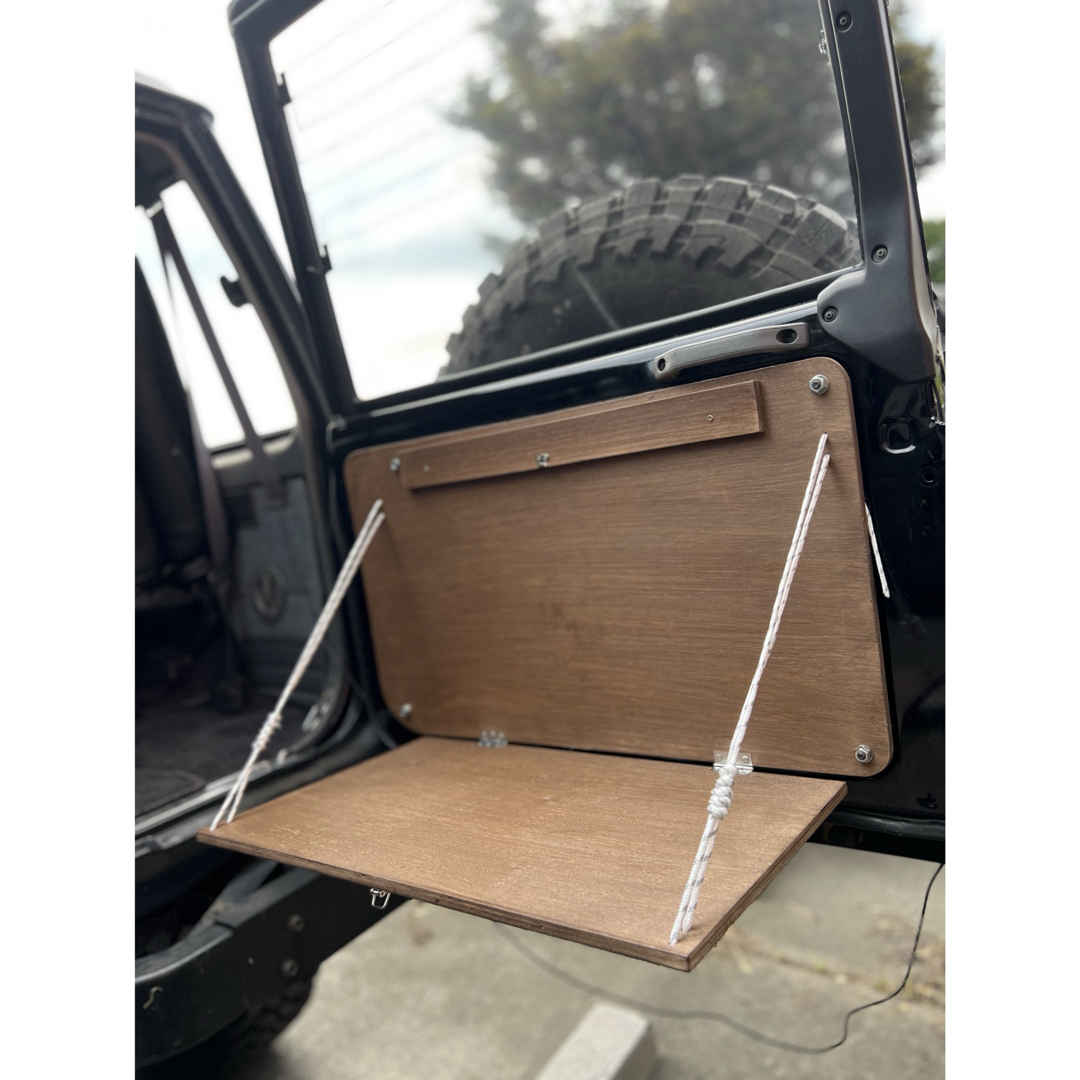 78プラド ランクル70 リアゲートテーブル 復刻70 再販70 新型70