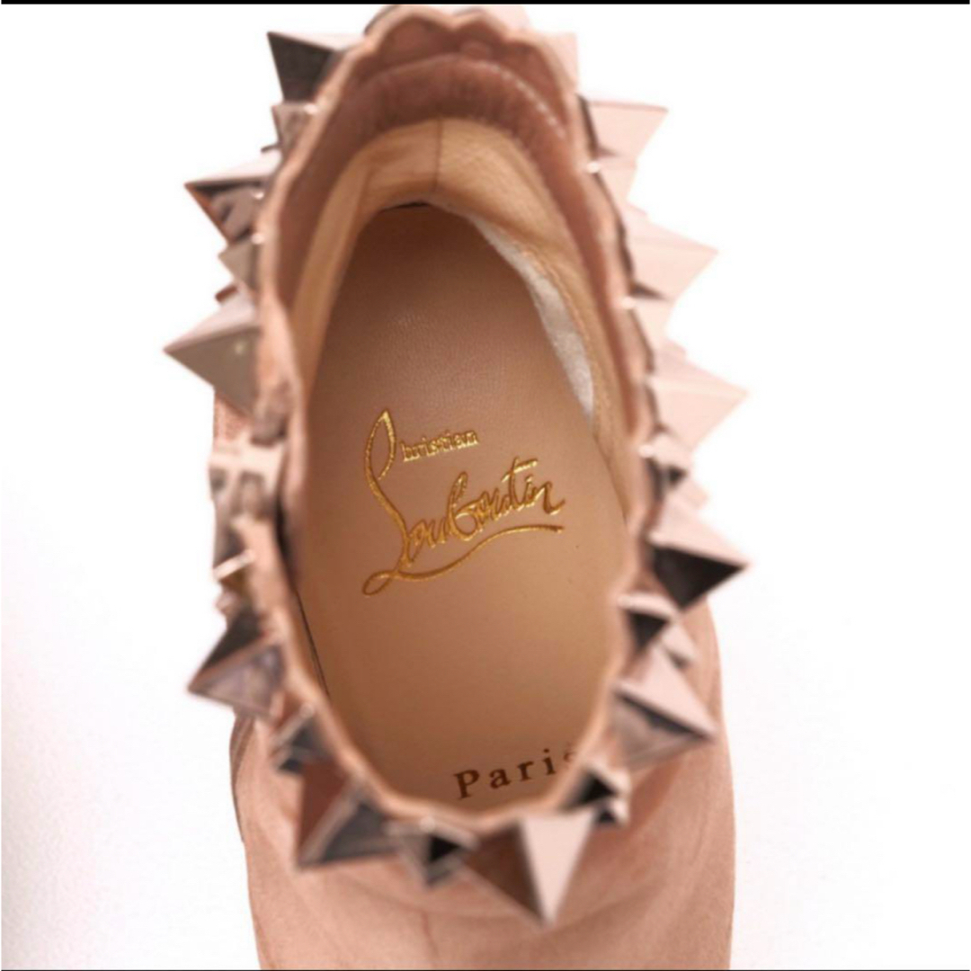 Christian Louboutin - 美品Christian Louboutin スタッズブーツ361/2