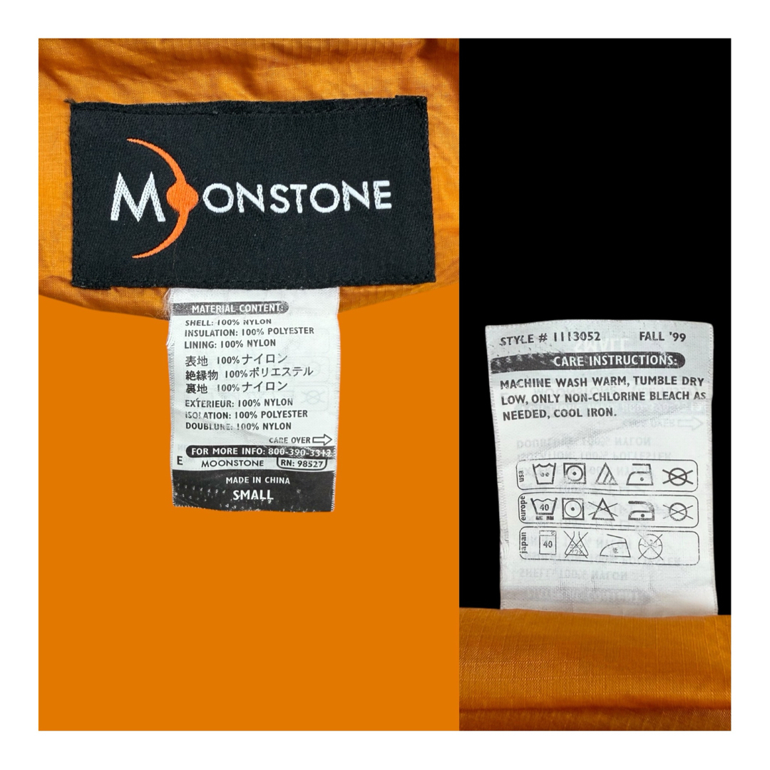 MOON STONE - 90s MOONSTONE パッカブルリバーシブルハーフジップパフ