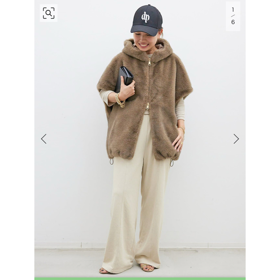 DEUXIEME CLASSE - 【MY WHITE/マイホワイト】HOODIE ベスト カーキ