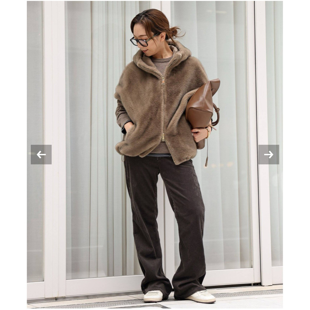 DEUXIEME CLASSE - 【MY WHITE/マイホワイト】HOODIE ベスト カーキ