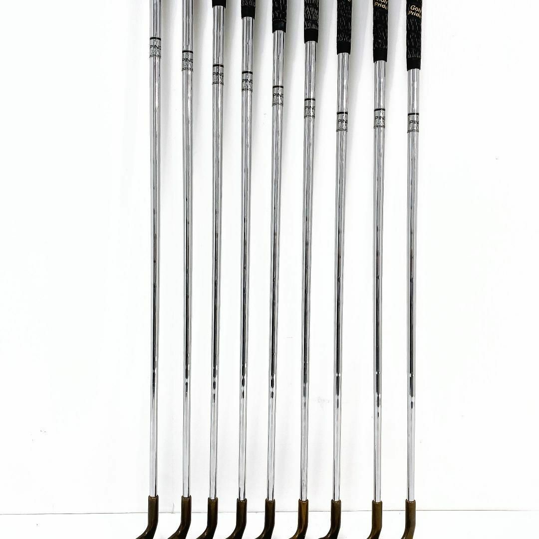 超希少 PING ISI ベリリウムカッパー ピン メンズアイアン 9本 純正 超