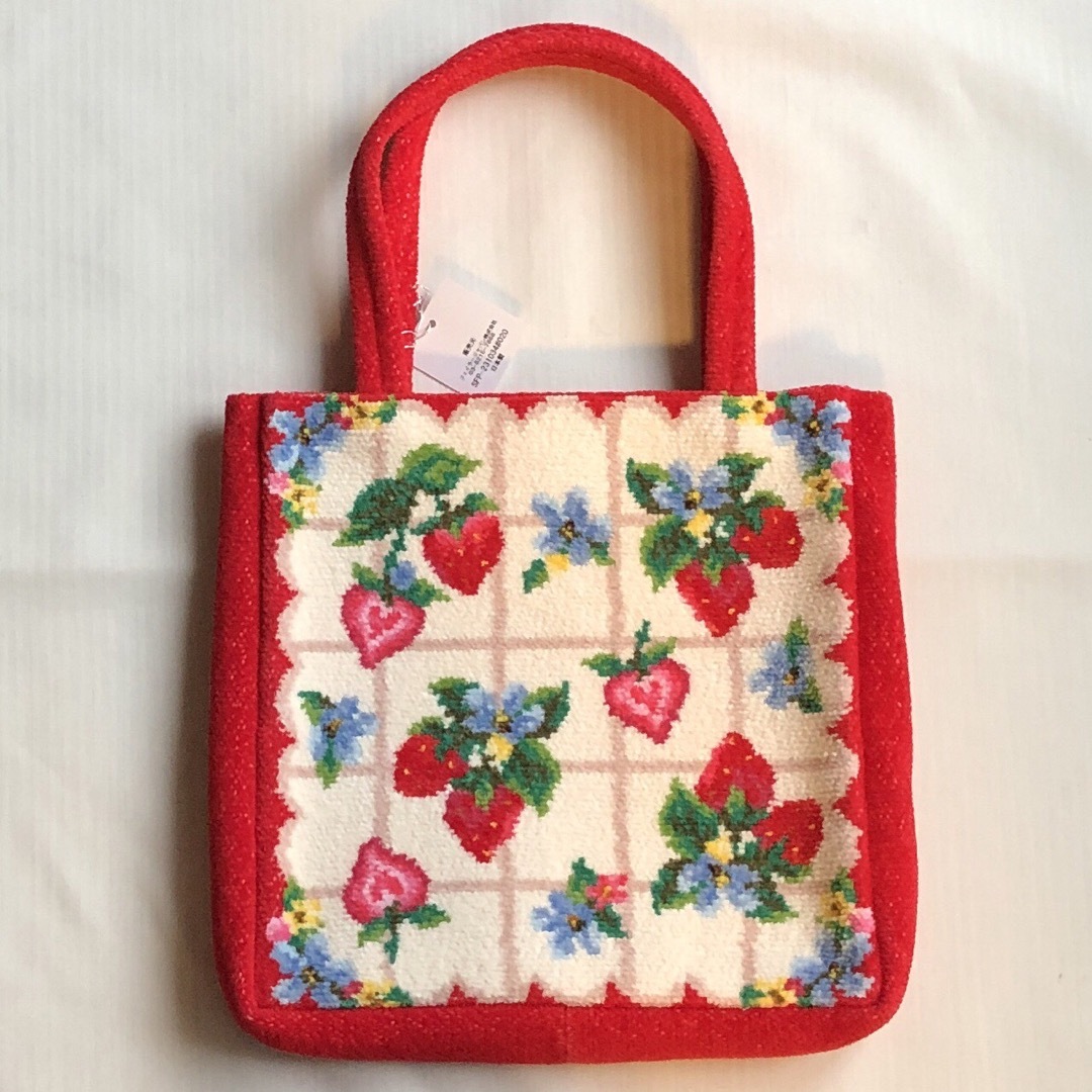 ♡*♡様 フェイラーハンドバッグ ほぼ未使用 いちごデザイン