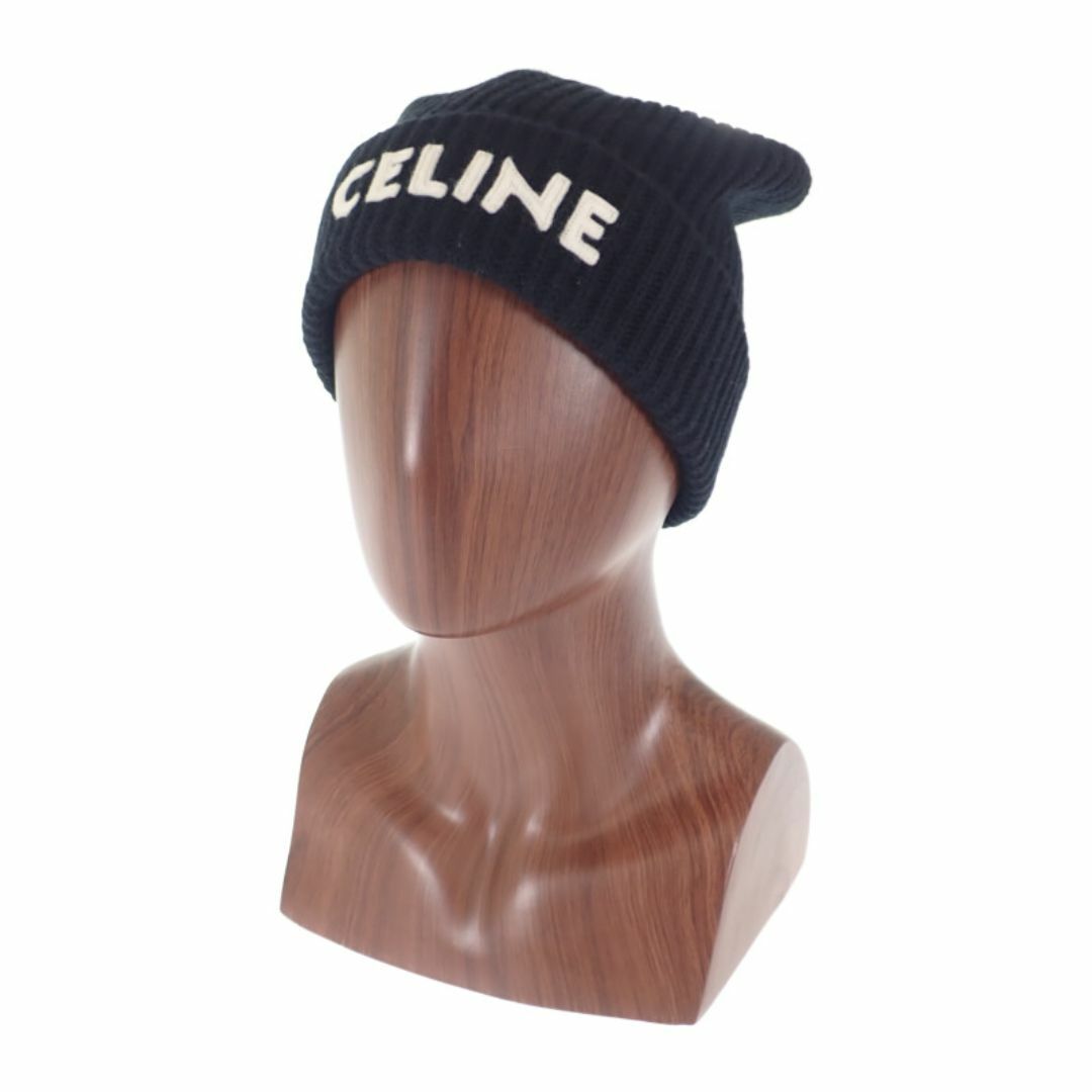 CELINE - Aランク CELINE ニット帽 リブ編み 2A25R535Q.38NO の通販 by