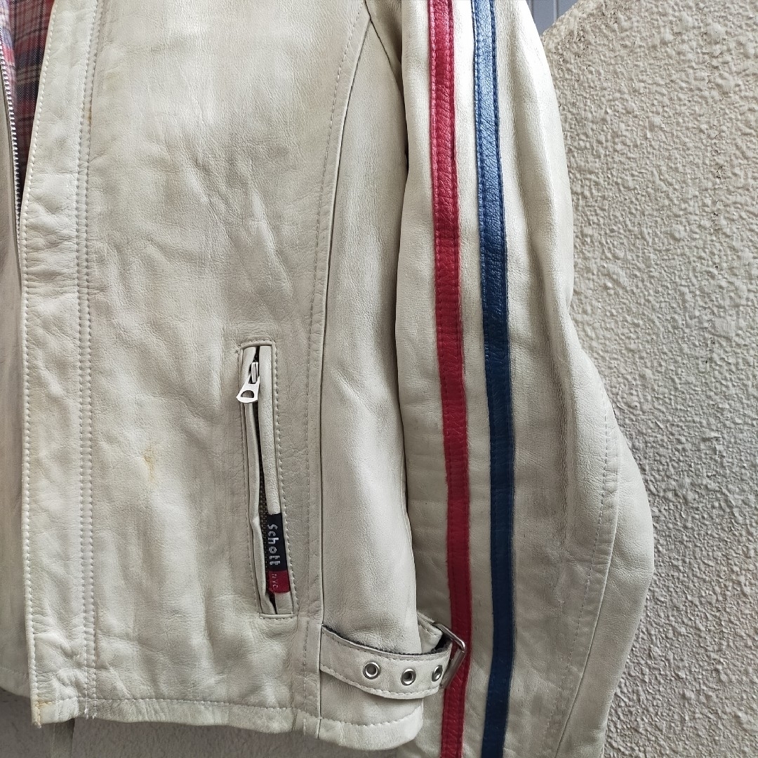 schott - 激レアサイズ！ Schott クラシックレーサー レザーシングル