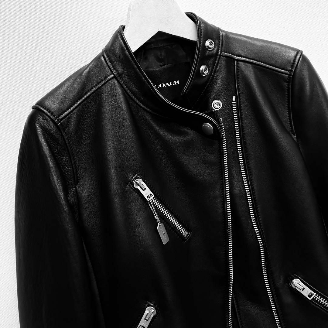 COACH - ☆新品未使用☆送料込☆美品 COACH ラムレザー ライダース