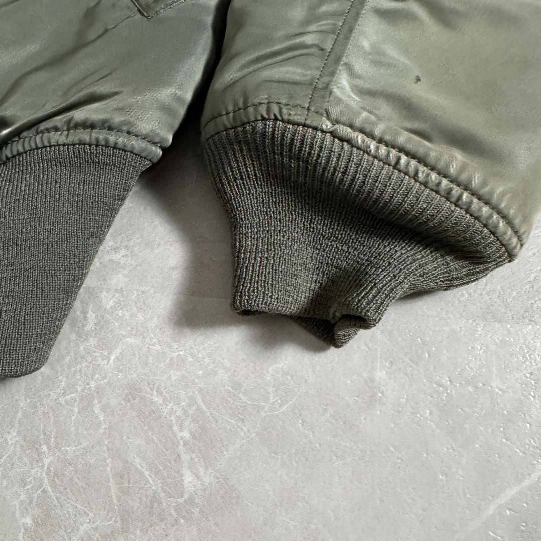 ALPHA INDUSTRIES - 希少 アルファ MA-1 68年復刻 USA製 Mサイズ