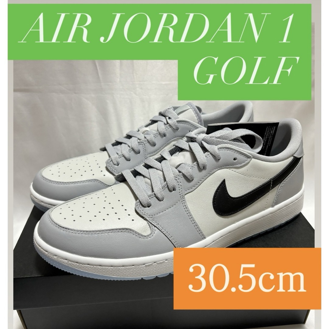 Jordan Brand（NIKE） - 新品 Nike Air Jordan 1 Low Golf Wolf Greyの
