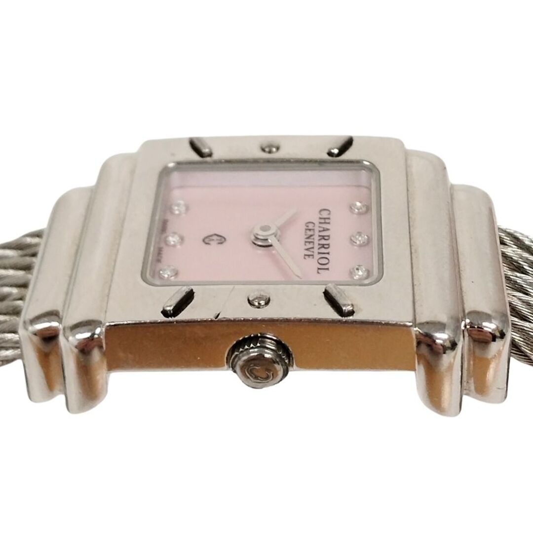 CHARRIOL - CHARRIOL シャリオール 0.19216 サントロペ シェル文字盤