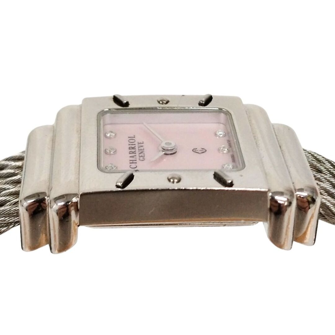 CHARRIOL - CHARRIOL シャリオール 0.19216 サントロペ シェル文字盤