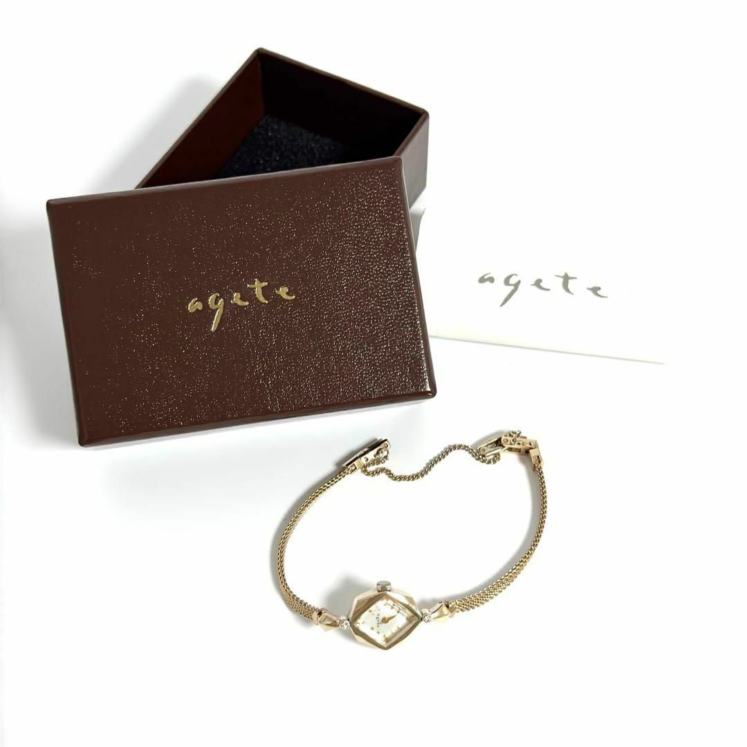 agete - 【希少モデル】アガット 腕時計 クラシック K10ゴールド