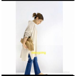 DEUXIEME CLASSE - Twins cottonショートガウン ベージュの通販 by