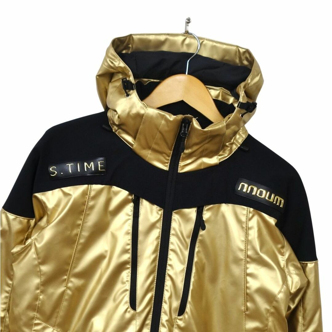 極美品 エスタイム ノアム S.TIME NNOUM コラボ ゴールド スキーウェア