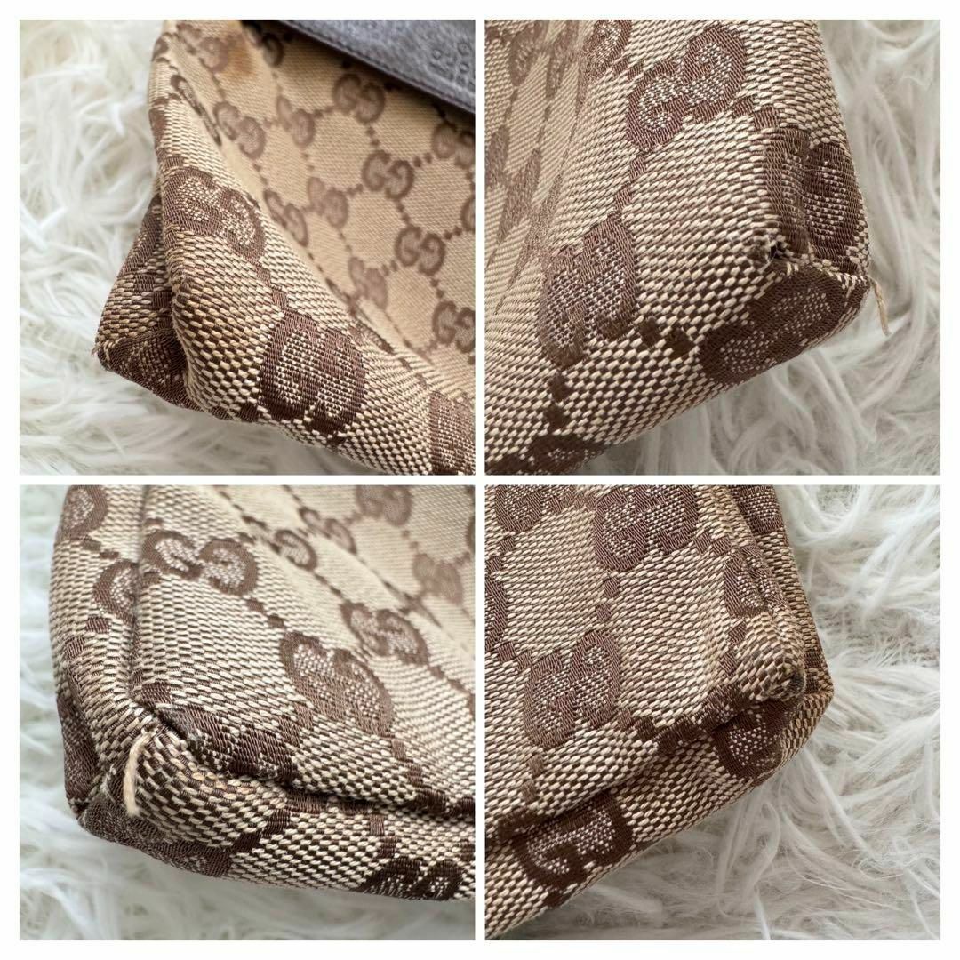 GUCCI - 【グッチ】ボディバッグ キャンバス シェリーライン GG柄