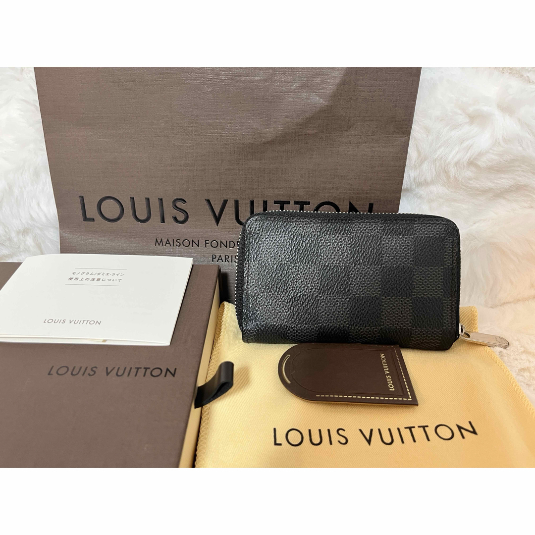 LOUIS VUITTON ダミエグラフィット ジッピーコインパース