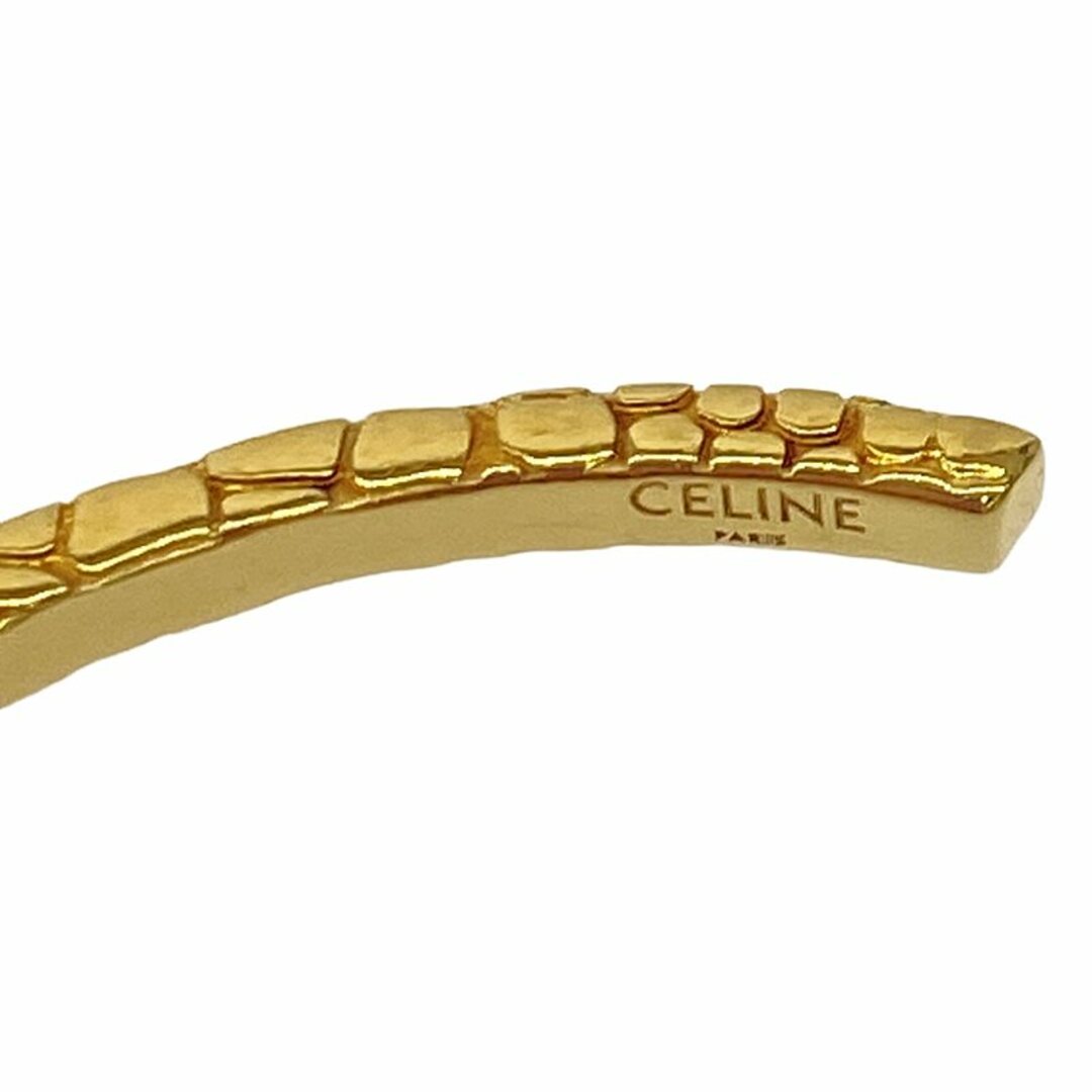 CELINE - CELINE / セリーヌ | クロコエンボス バングル | ゴールド