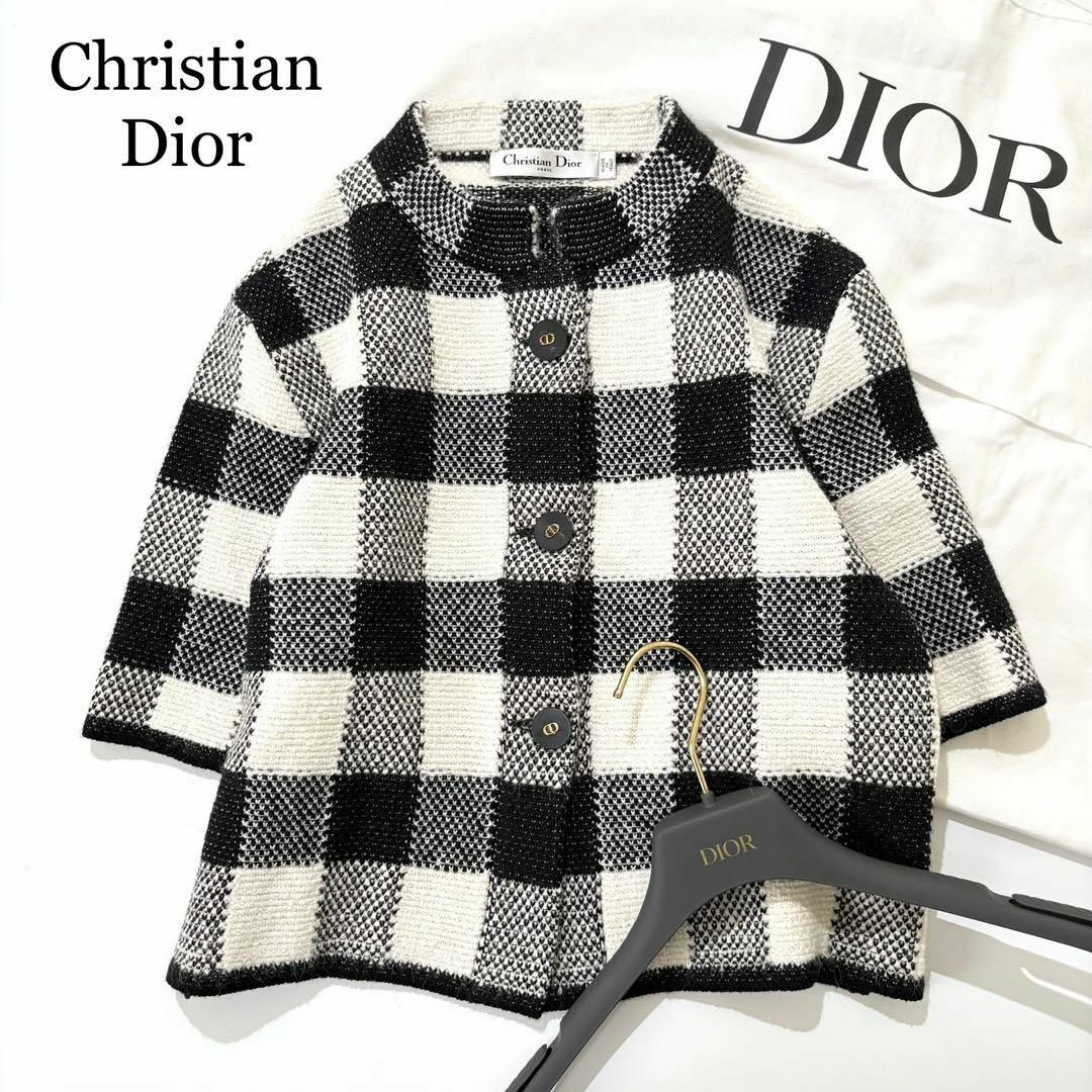Christian Dior - 【未使用級】Christian Dior ノーカラージャケット