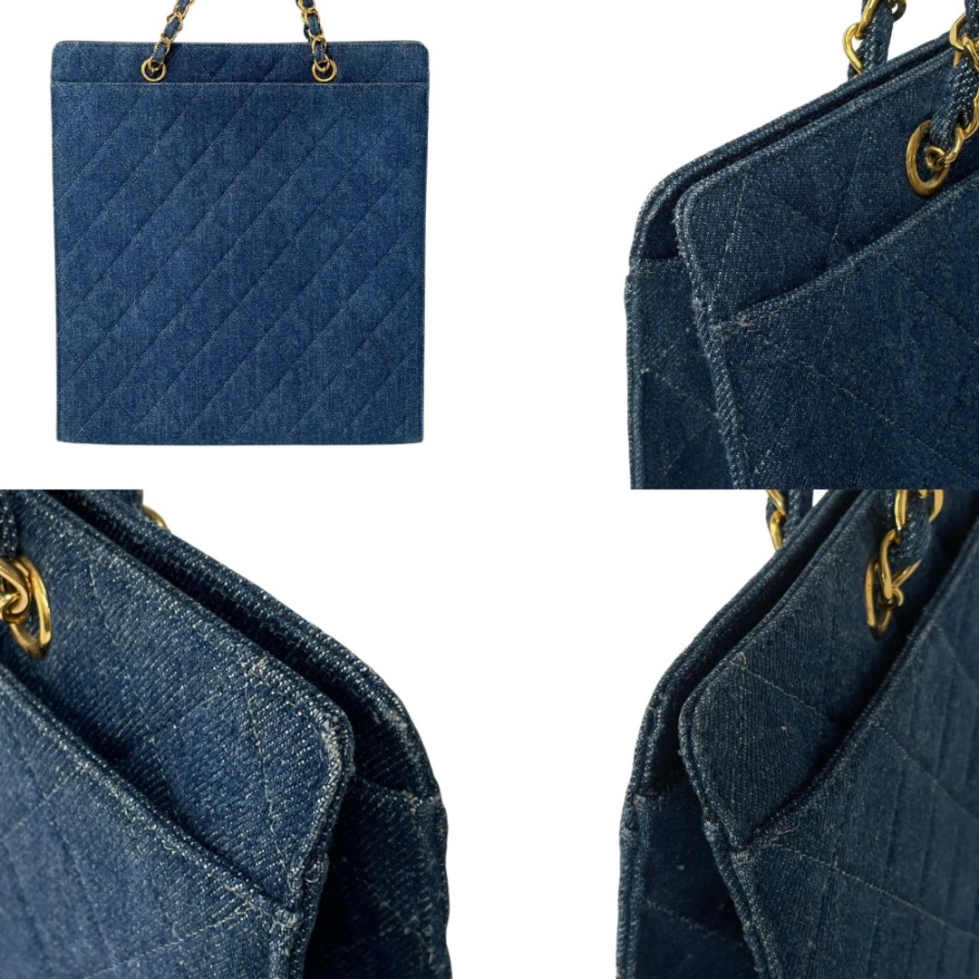 CHANEL - CHANEL シャネル チェーントートバッグ 5番台 デニム