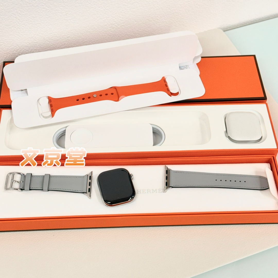 HERMES - エルメスApple Watch 42mm Series 10 シルバー× 8Uの通販 by