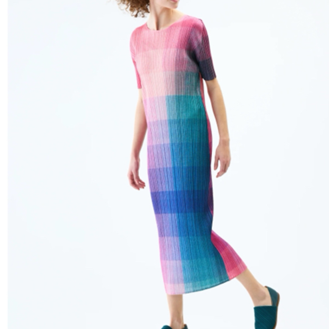 プリーツプリーズ PHOTON PINK ワンピースサイズ3 PLEASE PHOTON