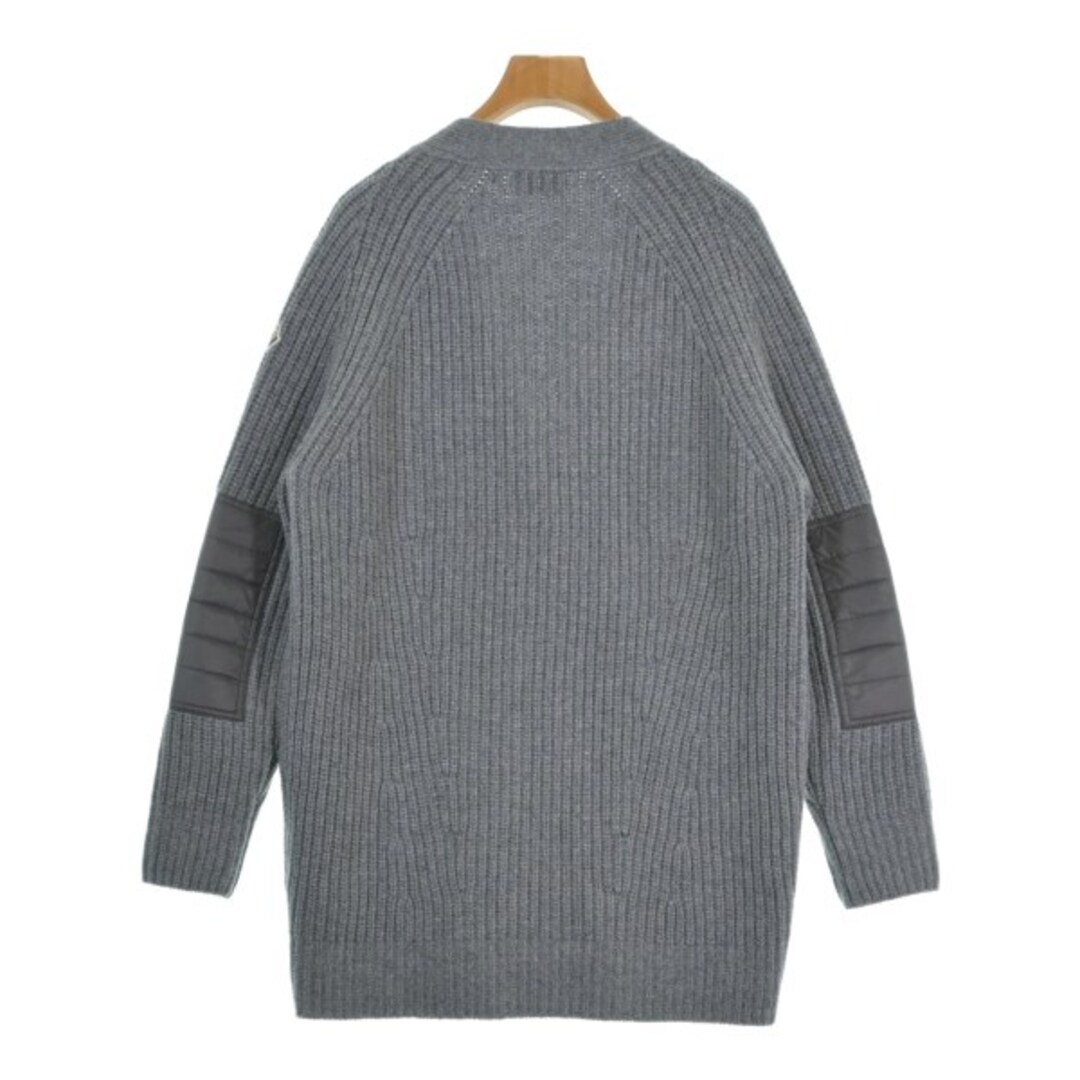MONCLER - MONCLER モンクレール カーディガン XS グレー 【古着
