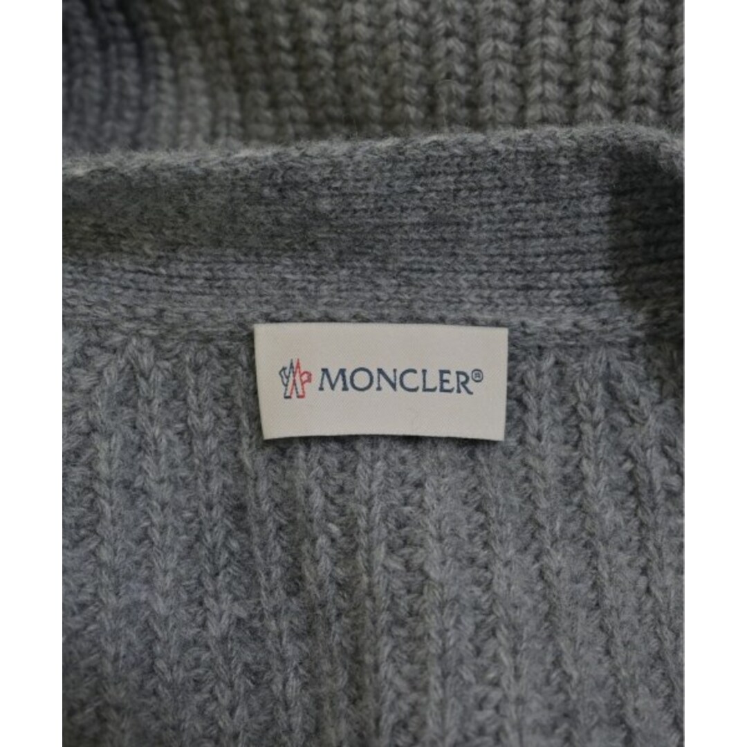MONCLER - MONCLER モンクレール カーディガン XS グレー 【古着